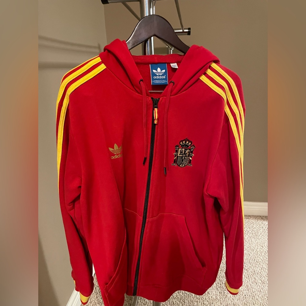 Spain Zip Up Hoodie